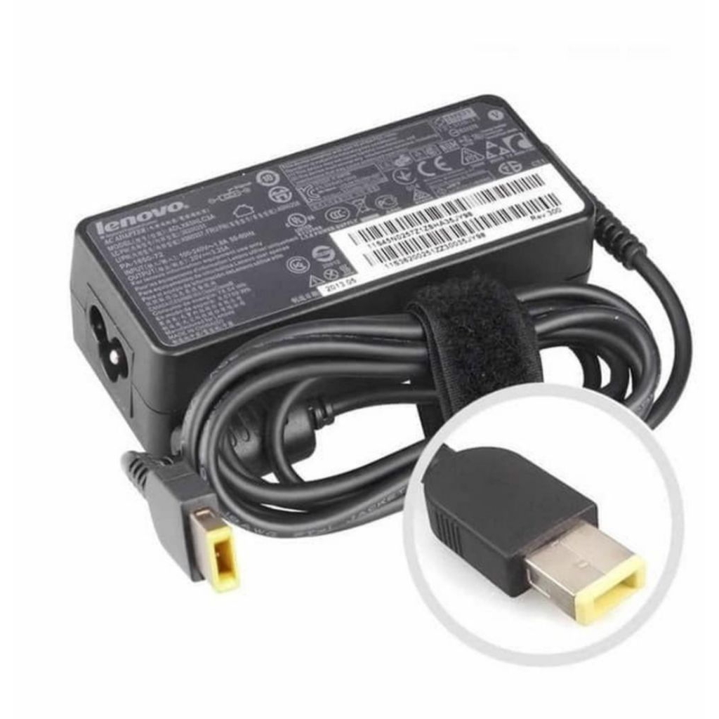 adaptor charger laptop lenovo G40-45 20V 3.25A USB logo output 65W +kabel power
