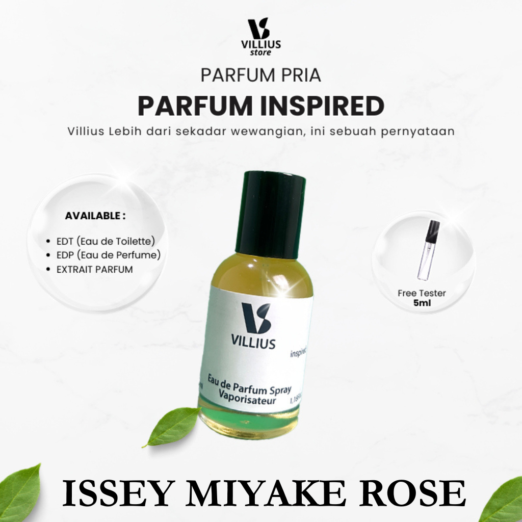 Parfum Wanita Tahan Lama ISSEY MIYAKE ROSE WOMAN - Eau De Parfum - Minyak Wangi - Parfume Farfum Per