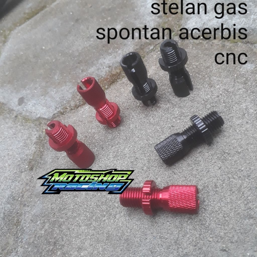 Stelan Gas spontan Acerbis CNC Untuk Gas spontan Acerbis