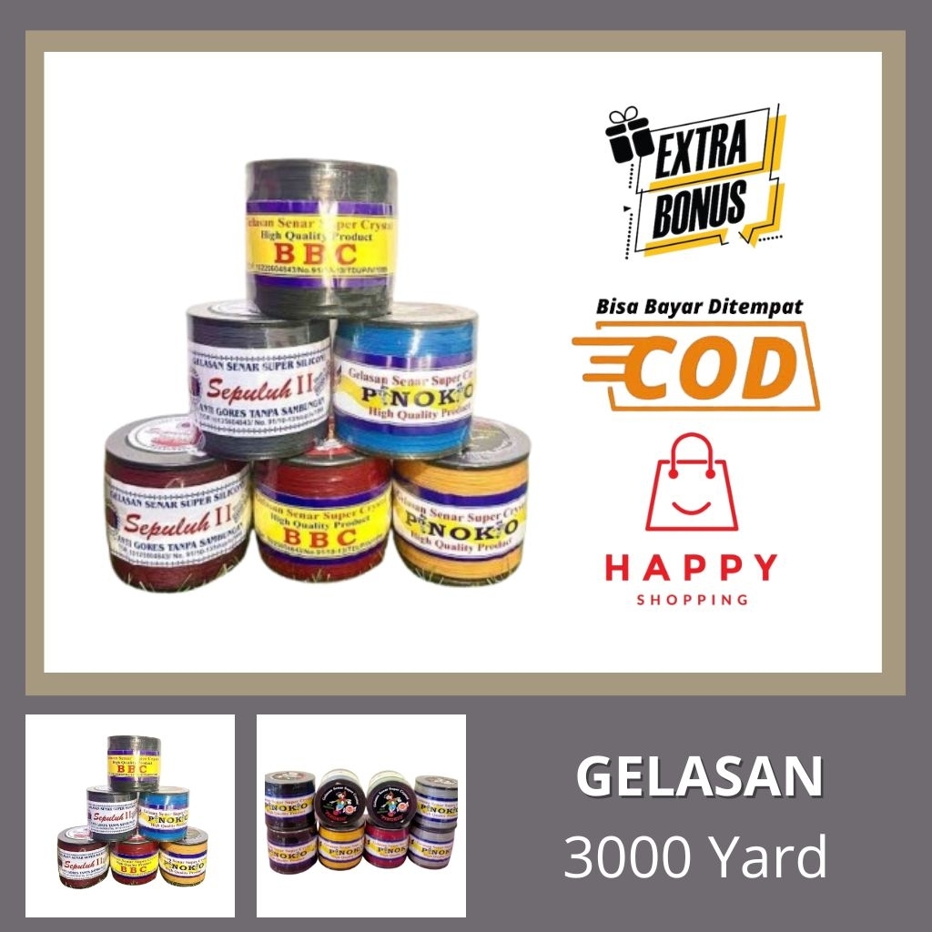 GELASAN layangan jumbo super tajam Harga 1slop cap Pinokio,Sepuluh II , BBC super kuat / gelasan lay