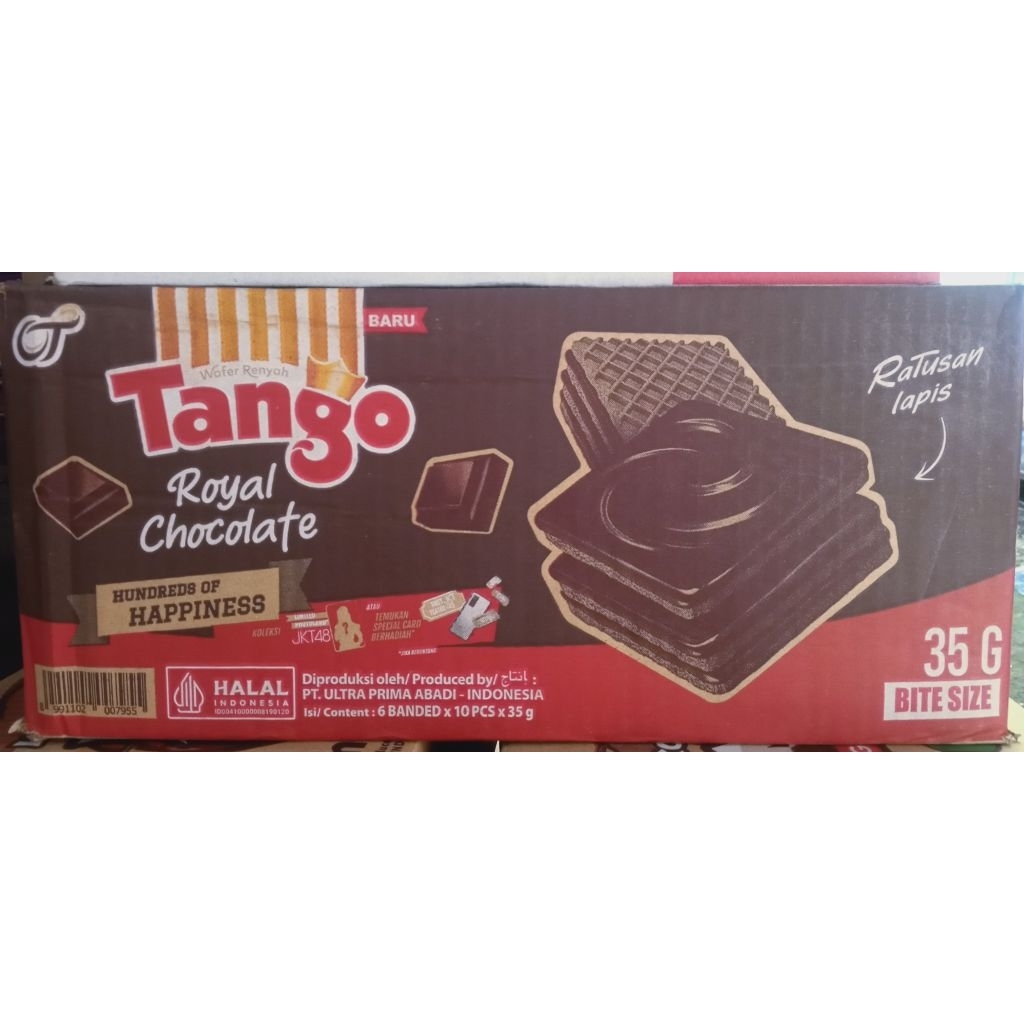 [1 Karton] Tango wafer 35 gram | Tango 2000an | isi 60 pcs/karton