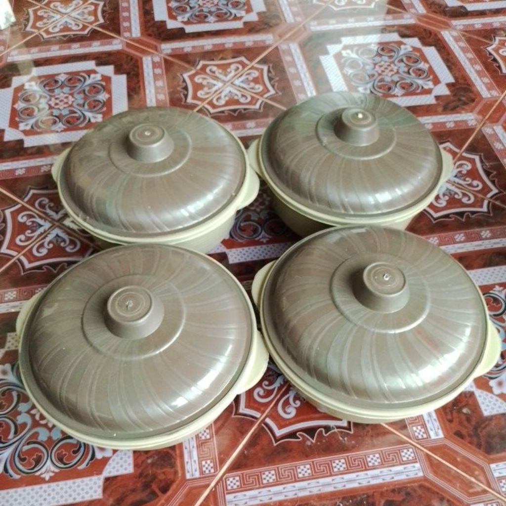 ( 12 pcs ) basi + tutup / baskom + tutup / baskom kondangan