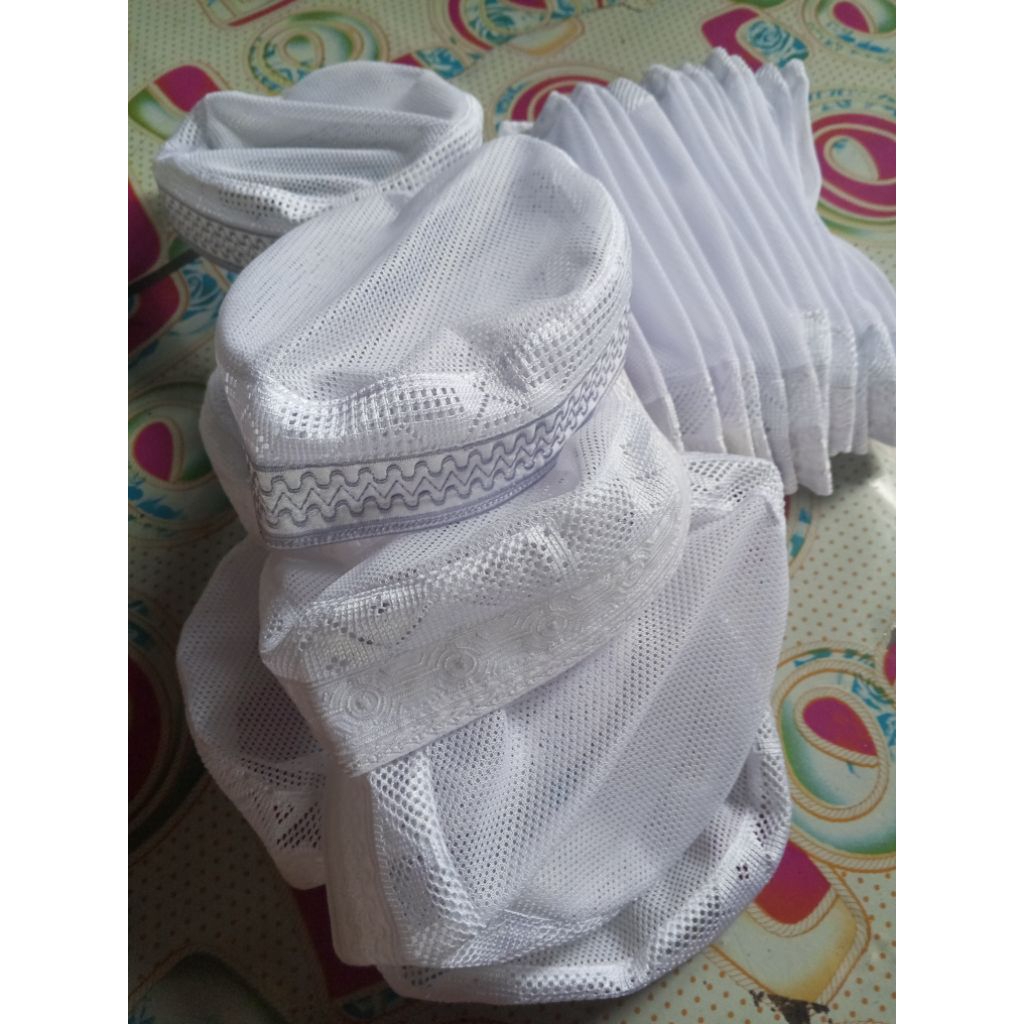 kopiah Madinah jaring kopiah haji peci jaring