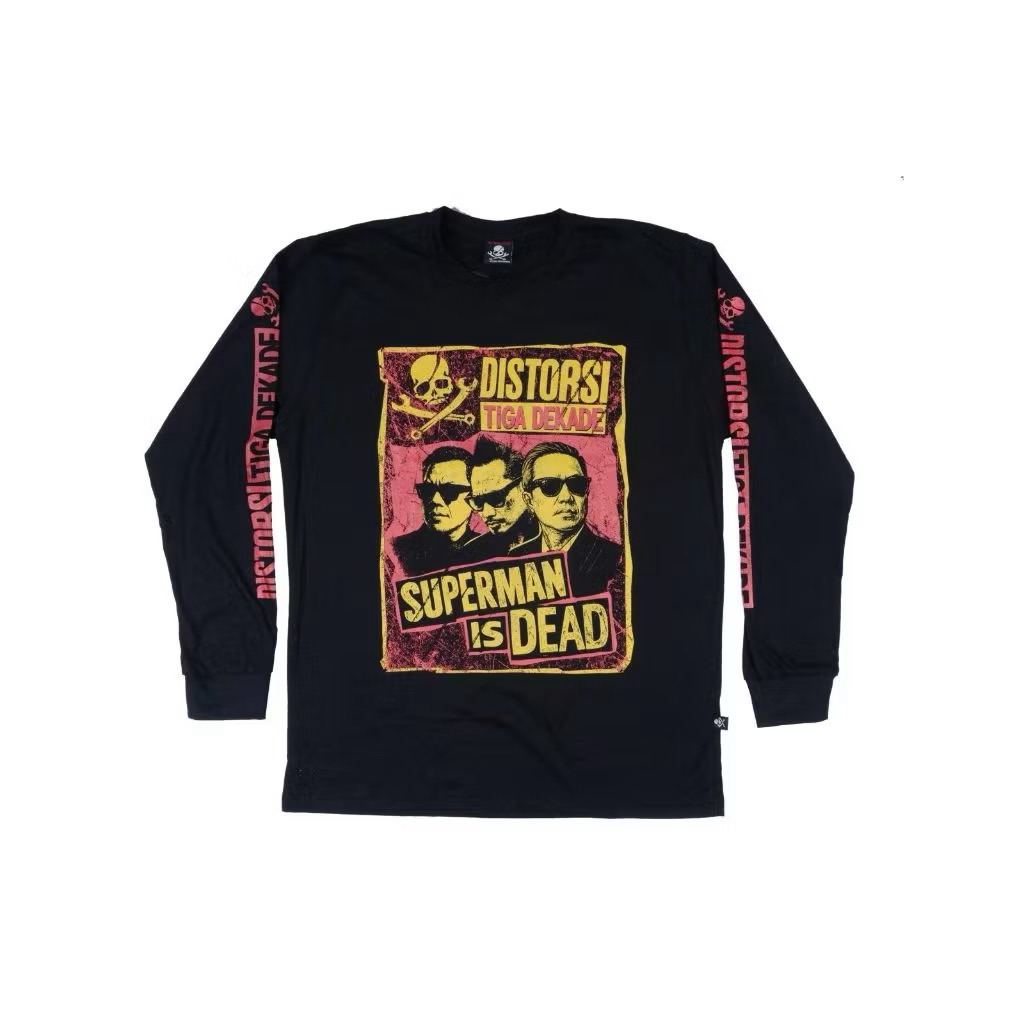SID MERCH LONG SLEVEE DISTORSI 3 DEKADE OFFICIAL MERCHANDISE