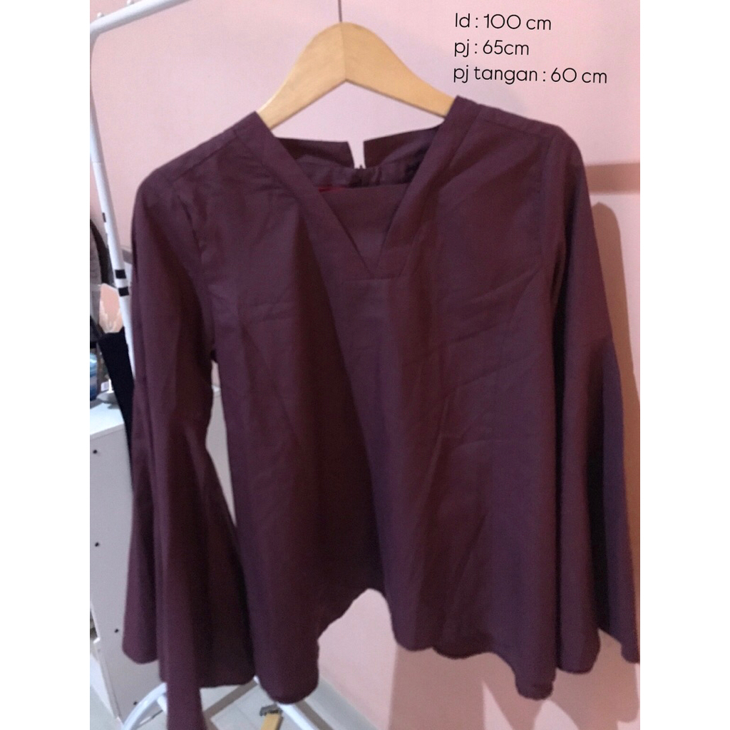 preloved blouse dauky