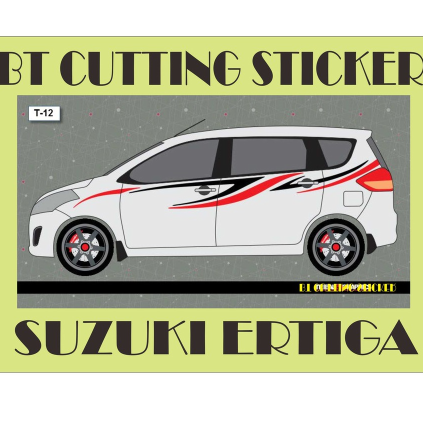 striping sticker mobil suzuki ertiga // sticker list stripe mobil ertiga // sticker suzuki ertiga