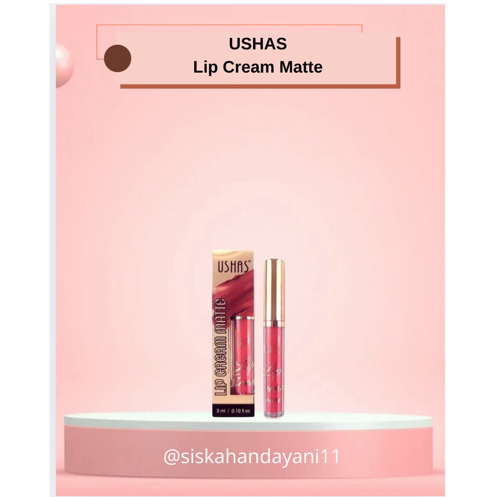 USHAS Lip Cream Matte