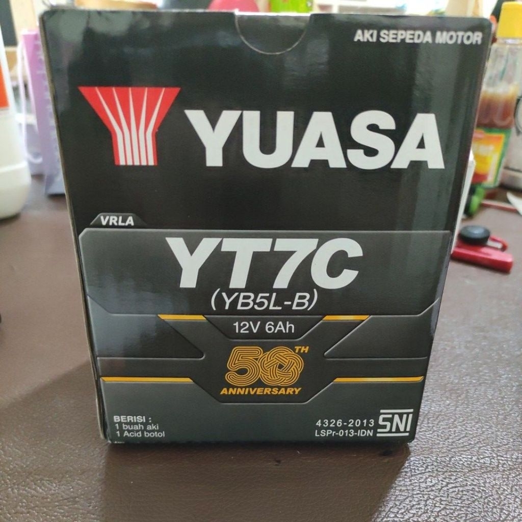 Aki Kering Yuasa YT7C Grand Supra Smash Mio Sporty Original
