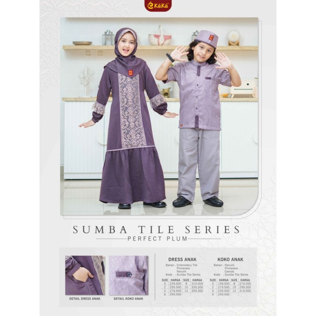 BAJU MUSLIM ANAK KEKE