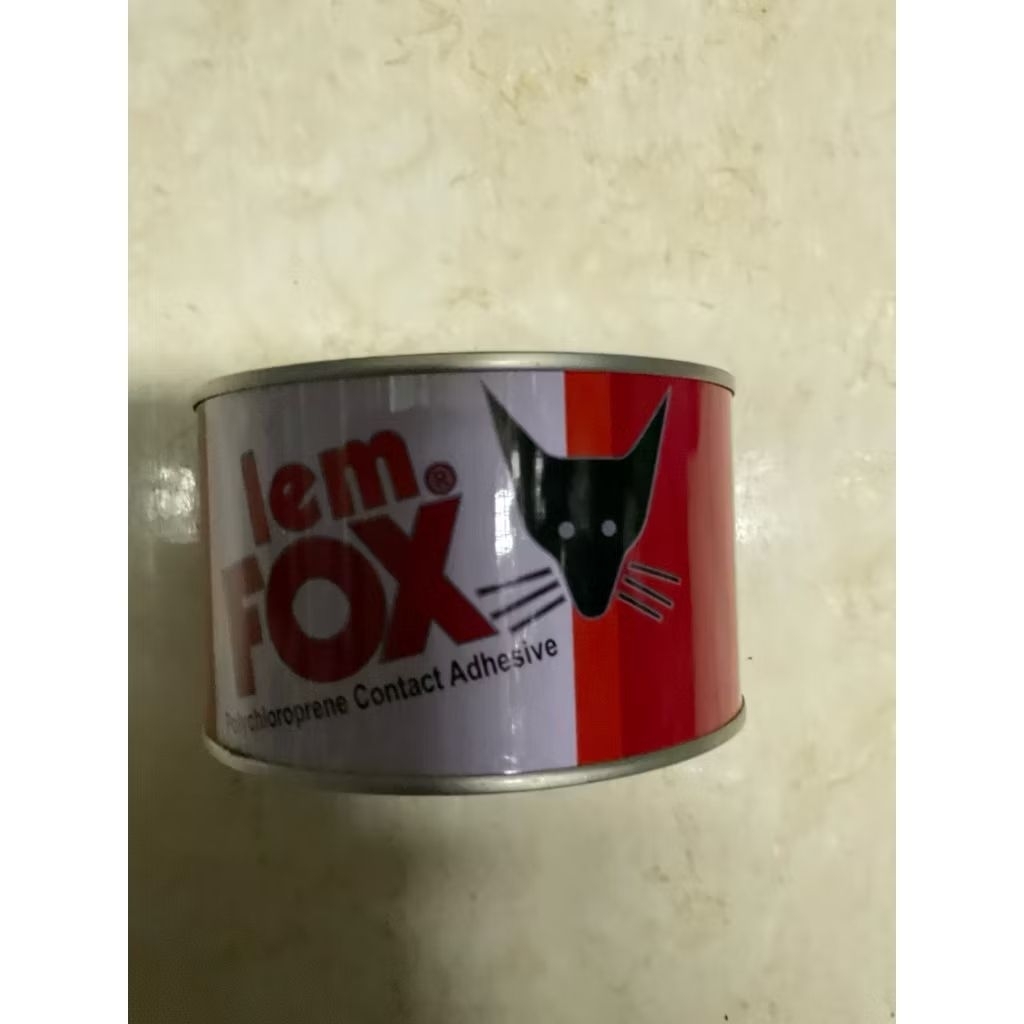 Lem Fox Kaleng Lem Kuning Merek Fox 300 Gram