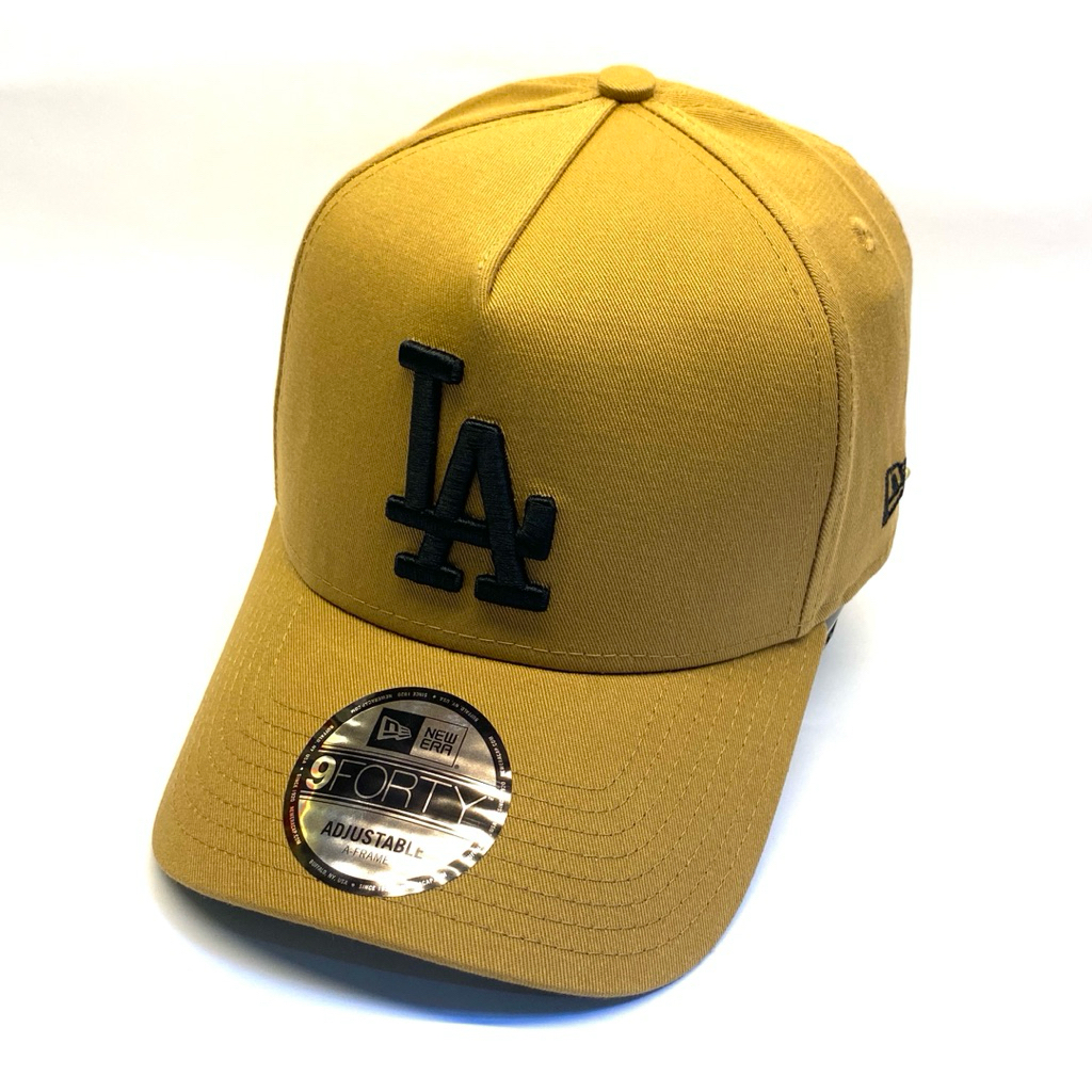 Topi New Era Original 9Forty A-Frame MLB LA Los Angeles Dodgers Wheat
