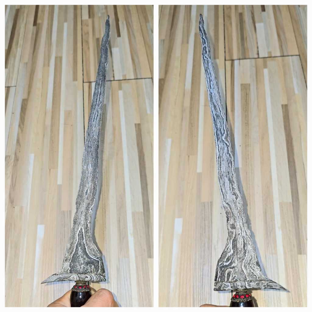 PUSAKA KERIS CAMPUR BAWUR LUK 7 SEPUH - Est. Era BLAMBANGAN MAJAPAHIT