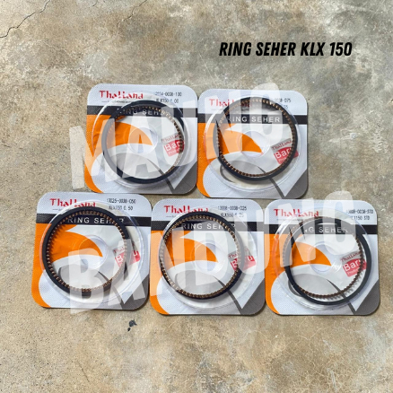 RING SEHER KLX 150 THALLAND PISTON RING SET KLX150 MERK THALLAND