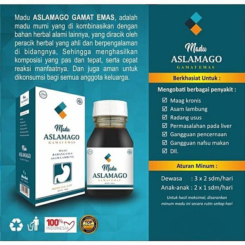 Madu Aslamago Original Madu Sehat Lambung