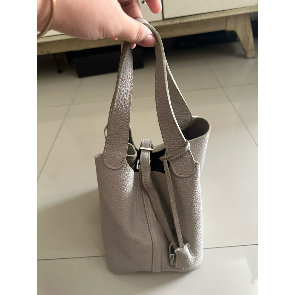 Hand bag ala picotin kulit asli