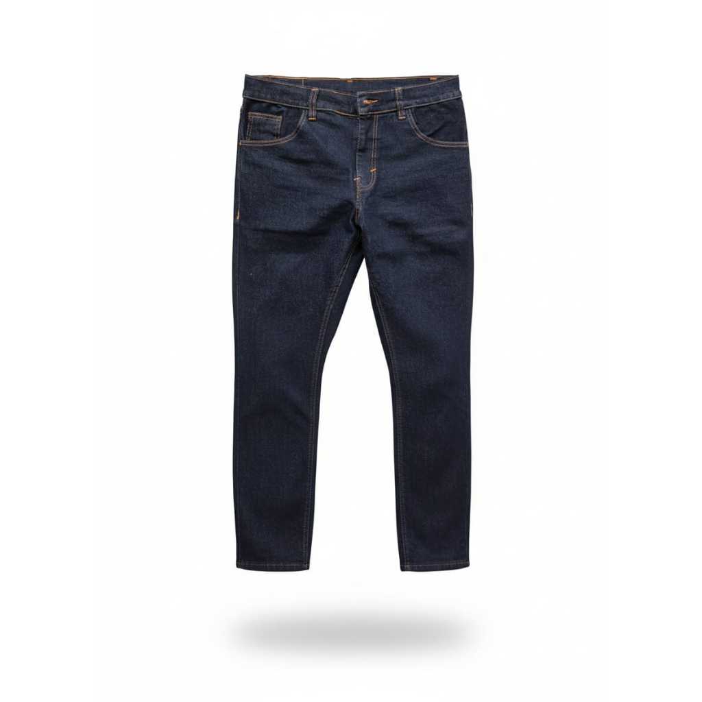 Daone Celana Jeans Pria Slimfit Denim Premium Blue Black