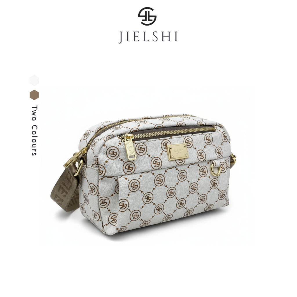 JIELSHI Selempang NAIFA -  SC332 -J # Tas Wanita - Slingbag Cewek Bahan Kulit PU Leather Premium