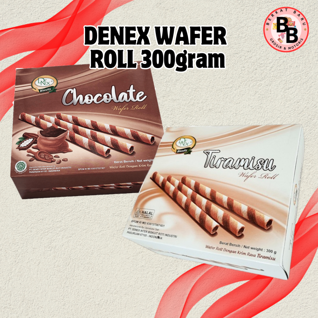 [BB SNACK[ DENEX WAFER ROLL 300gram