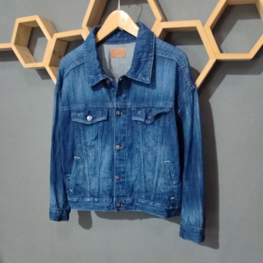 JACKET JEANS EARTH MUSIC & ECOLOGY BOXY