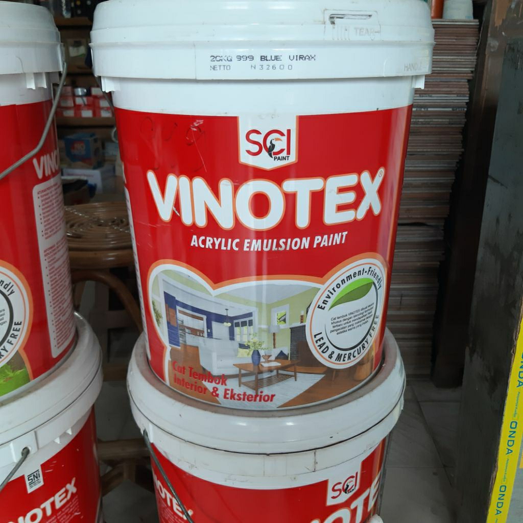 Vinotex Cat Tembok 20KG Pail