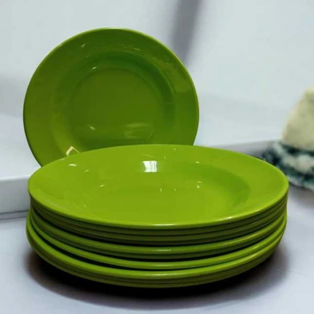 harga 1 Pcs Piring Melamin Tebal Piring Makan Melamin - Piring Lusinan -Piring Melamin Asli Original