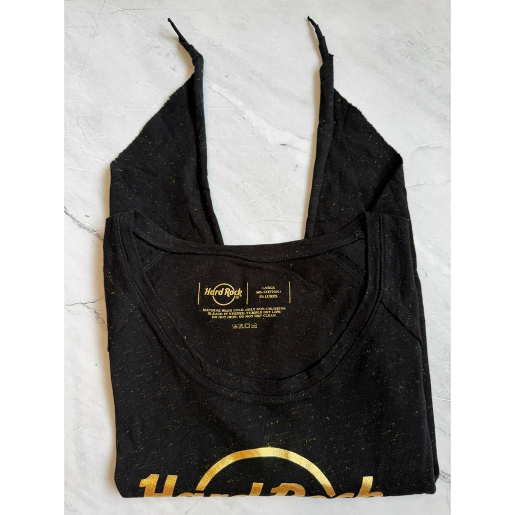 Kaos T-Shirt Wanita HardRock BALI (Preloved)