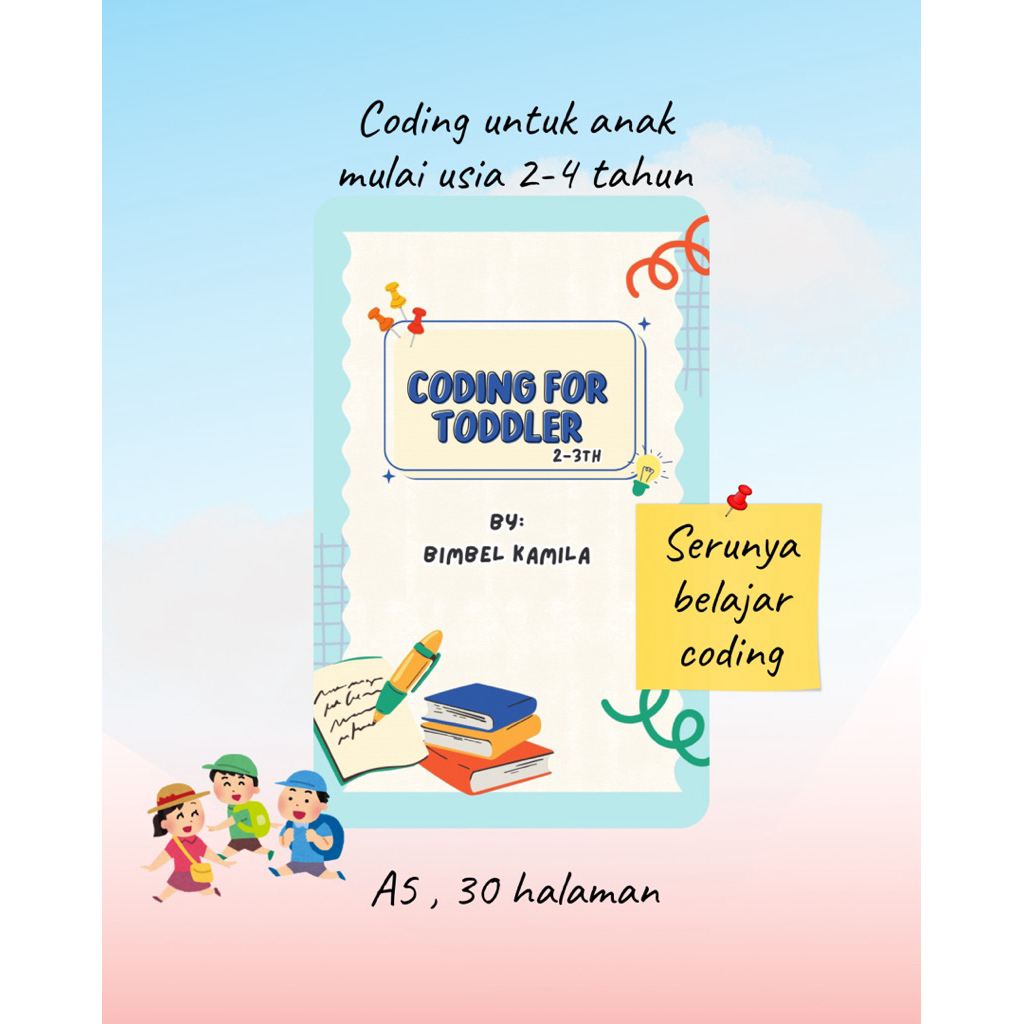 CODING UNTUK ANAK BUKU CODING BUKU KEGIATAN ANAK