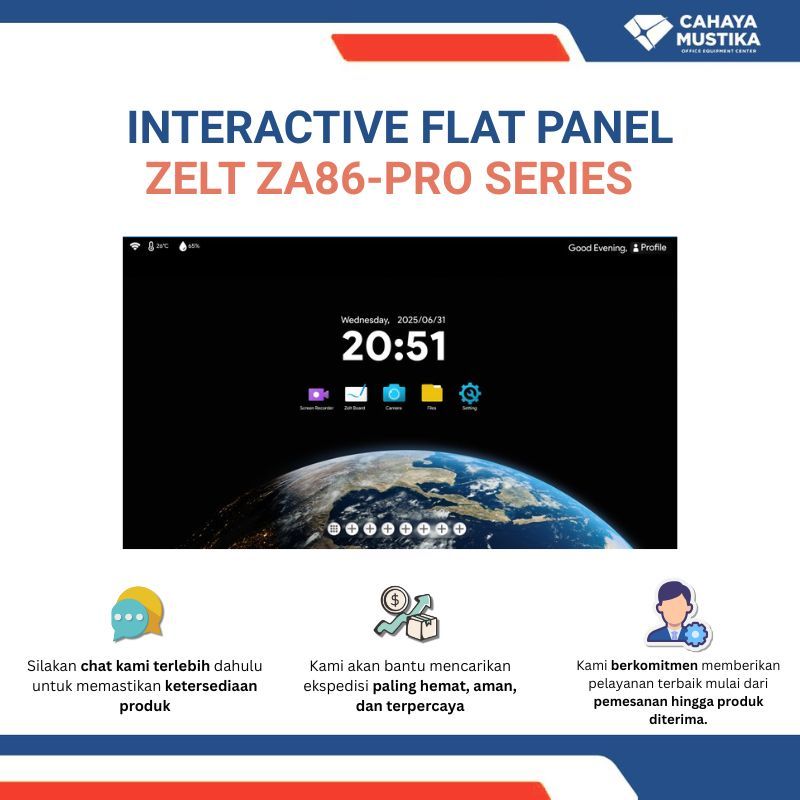 Interactive Flat Panel 86 inch/Interactive Flat Panel display/Interactive Smartboard ZELT ZA86-PRO S
