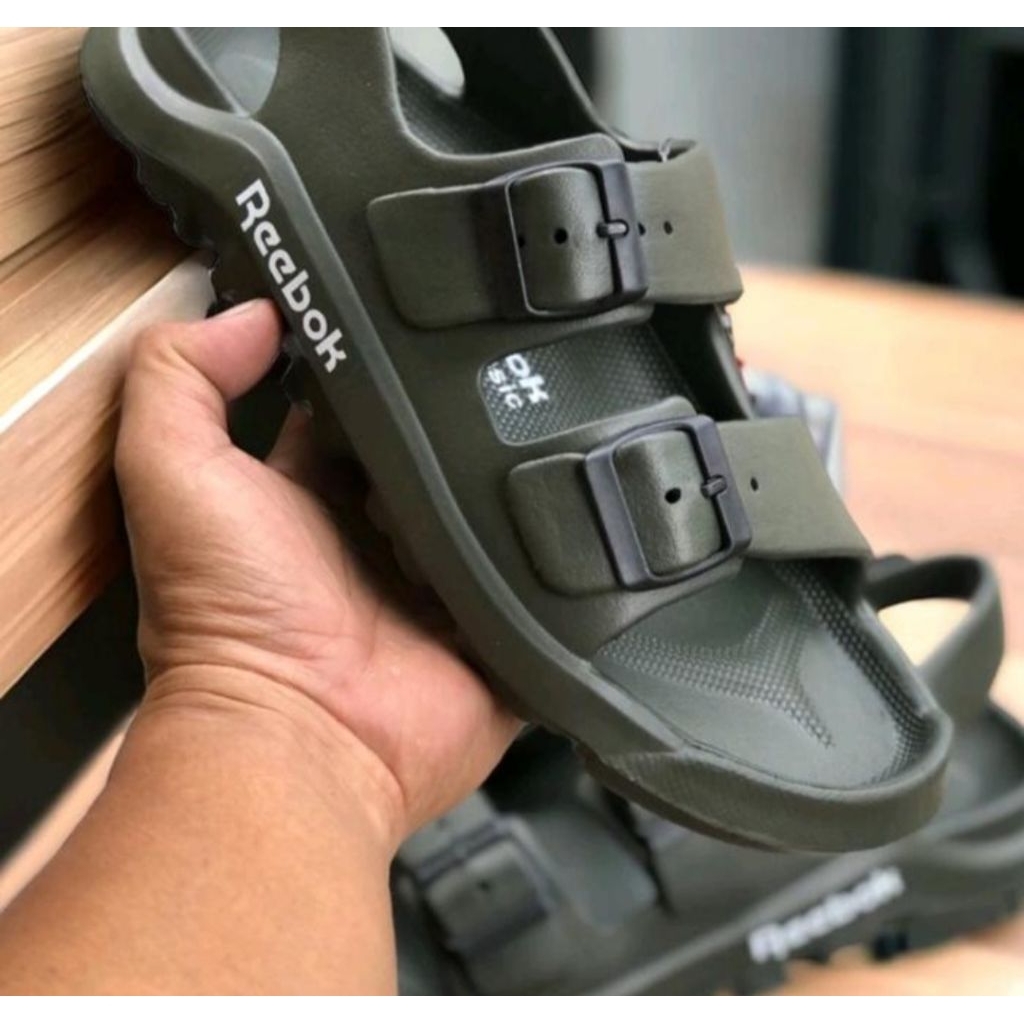 sepatu sandal Gunung karet pria ukuran jumbo 40 - 46