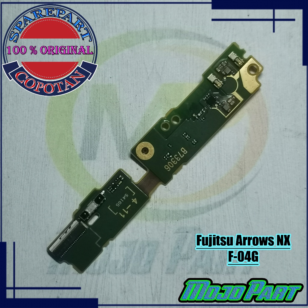 Fujitsu Arrows NX F-04G Papan Penguat Sinyal PCB UI Board Signal Mesin Bawah Original Copotan