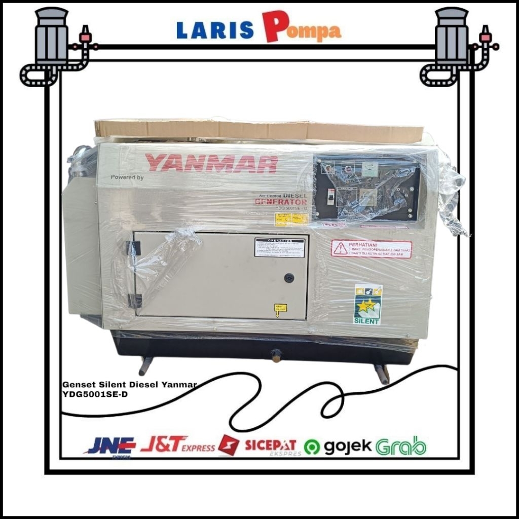 Genset Silent Diesel Yanmar YDG5001SE-D