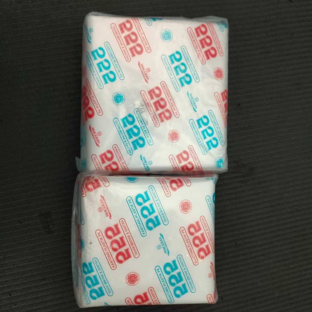 1 Ikat Plastik Pe 555 ukuran 1 Kg Plastik es 1 Kg 1 Ikat