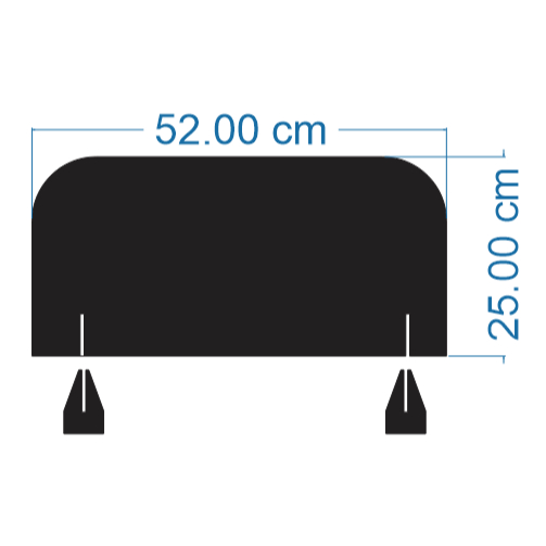 Sekat/Partisi/Pembatas Meja Akrilik