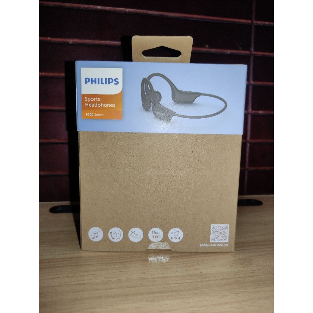 Phillips Open Ear Headset Bone Conduction Running Headset