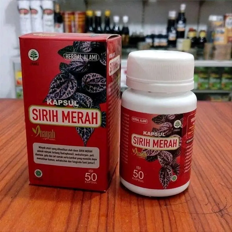 Kapsul Sirih Merah / Daun Sirih Merah ORIGINAL