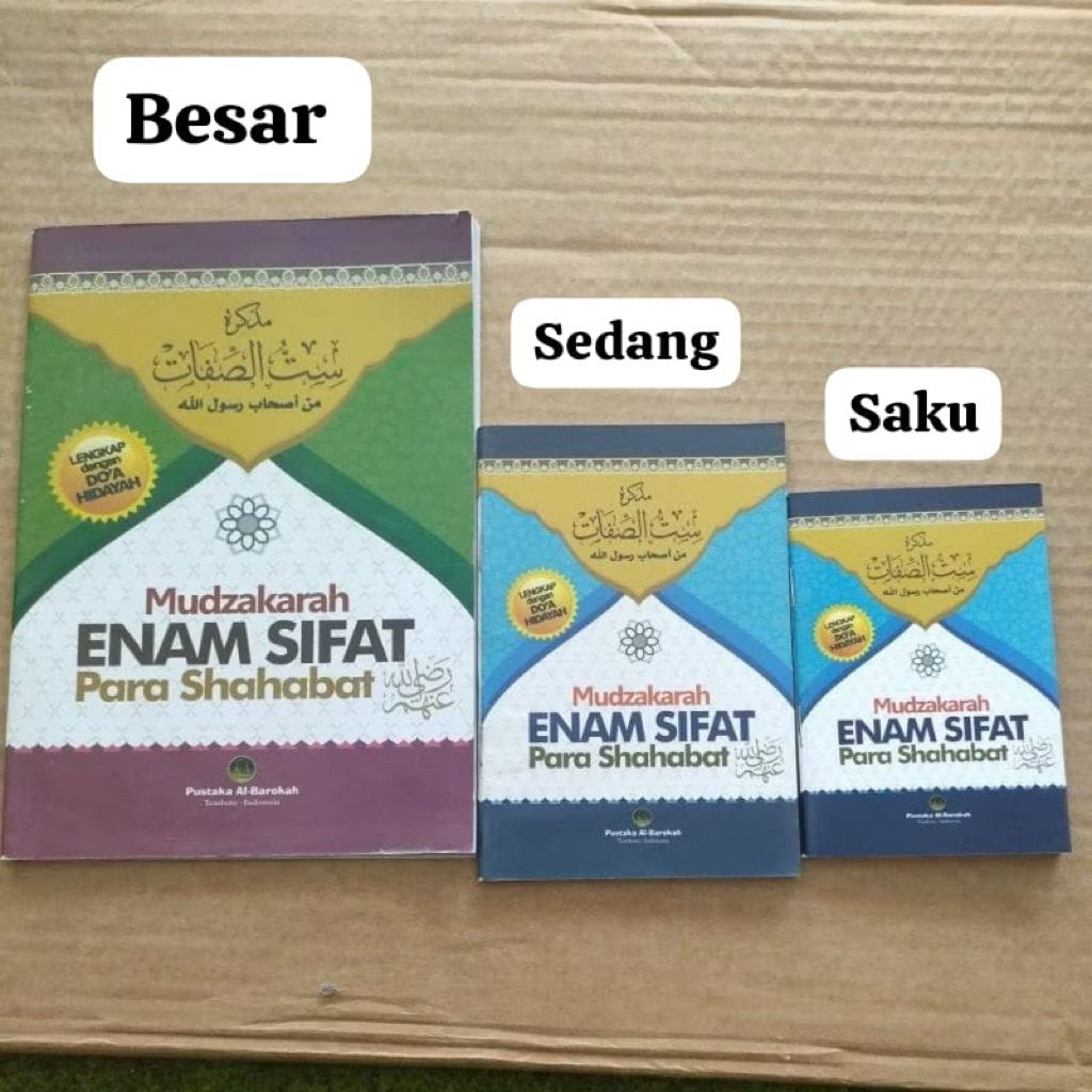 BUKU 6 SIFAT SAHABAT