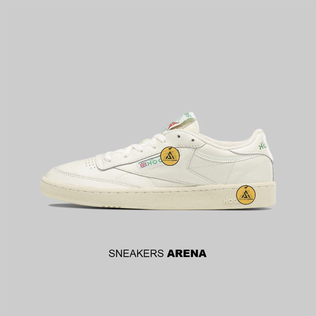 Sneakers Reebok Club C 85 Vintage White Green Original