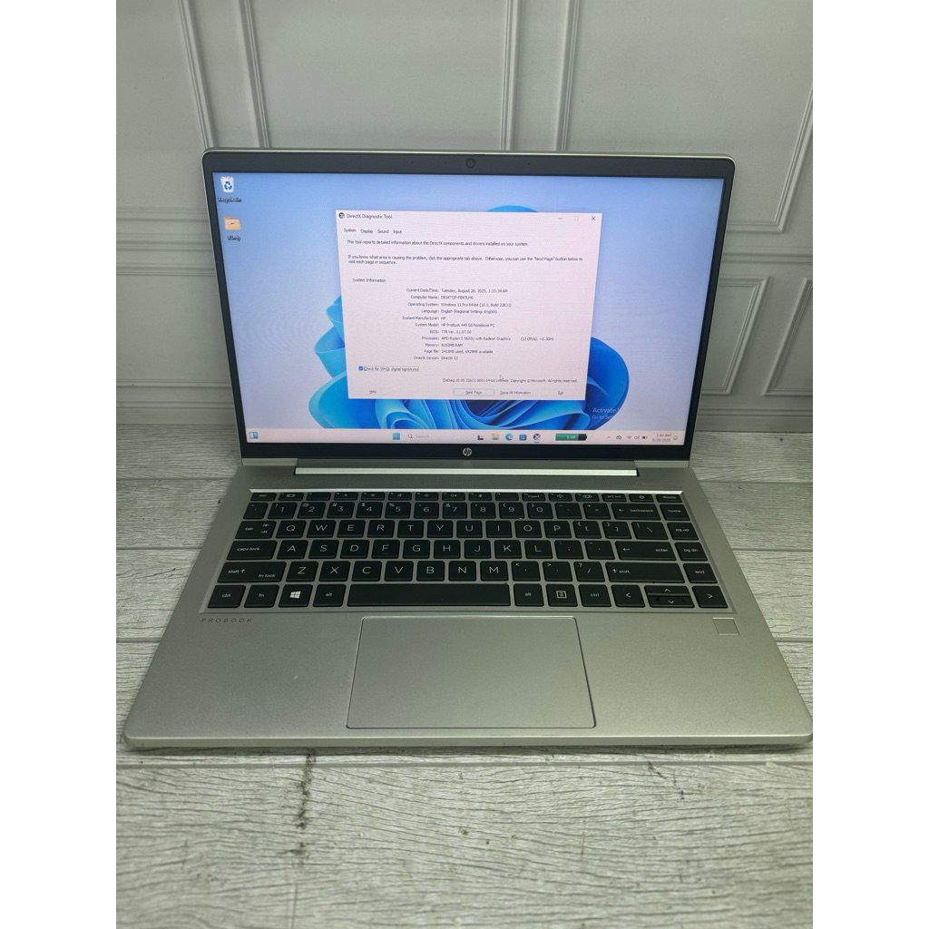 Hp Probook 445 G8 Amd Ryzen 5pro 5600u Ram 16gb ssd 512gb