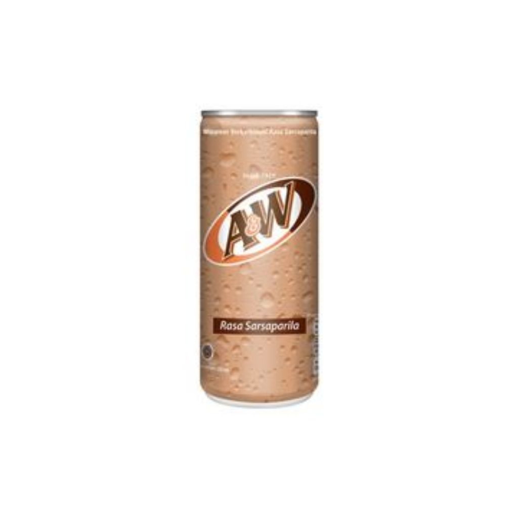 FANTA AW ROOT BEER Kaleng 250ML isi 24pcs 1 Krat hadiah imlek GRAB GOJEK ONLY