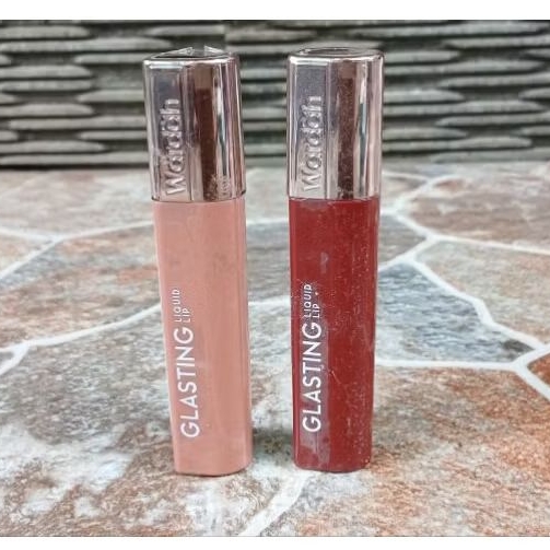 CLEARANCE SALE - Wardah Glasting Lip Liquid Ombre - Lipcream lipstik lipstick Base Ombre