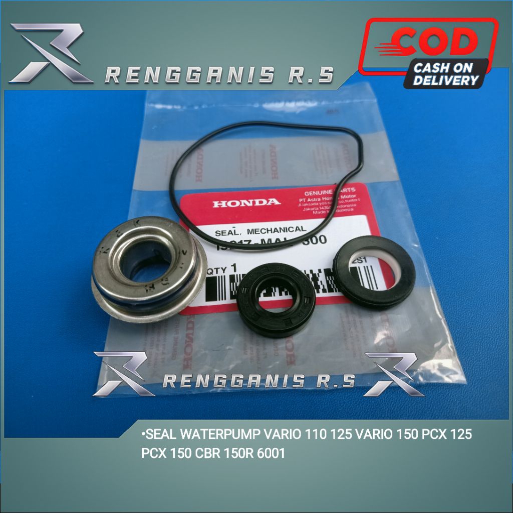 SEAL WATERPUMP VARIO 110 125 VARIO 150 PCX 125 PCX 150 CBR 150R/ KARET SEAL SIL O RING ORING WATERPU