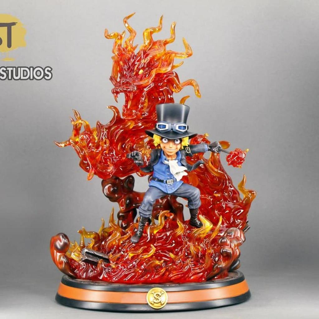 RESIN STATUE BBT STUDIO ONE PIECE - FIRE FIST SABO