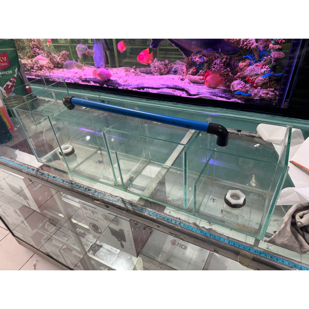 FILTER AQUARIUM TALANG KACA BARU 5mm