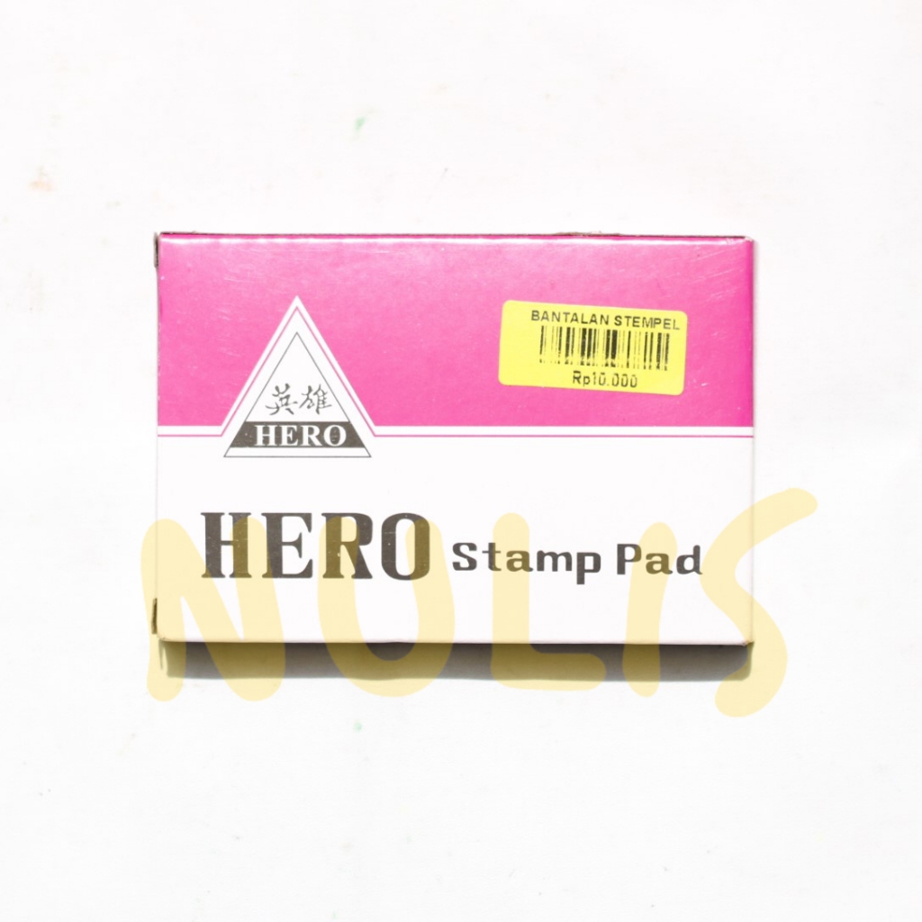 NULIS | HERO Stamp Pad / Bak Stampel Stempel / Bantal Papan Cap