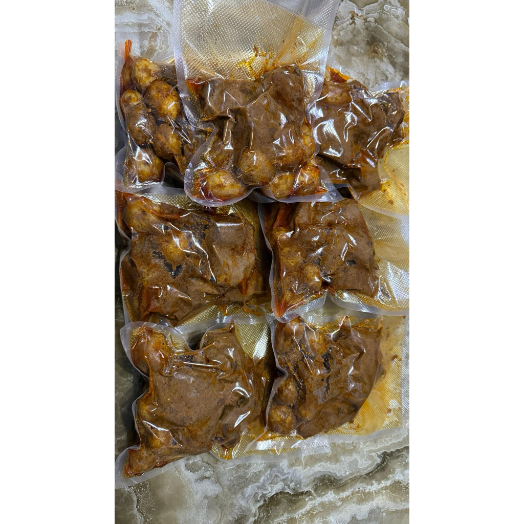 Rendang padang 1kg siap saji