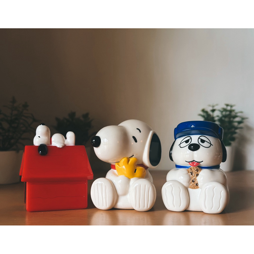 Figure Coinbank Snoopy Olaf Snoopy House