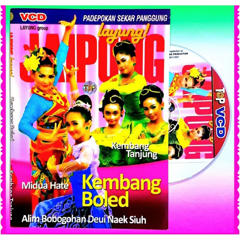 KASET VCD VIDEO MUSIK ORIGINAL LAGU JAIPONG TERLARIS LAGU SUNDA-KASET VCD JAIPONG-VCD LAGU SUNDA
