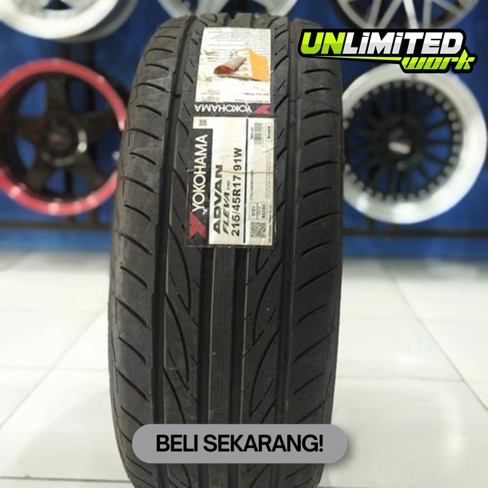 Termurah Ban Yokohama Import Type Advan Fleva V701 Ukuran 215 45 R17 Termurah Lebih Soft