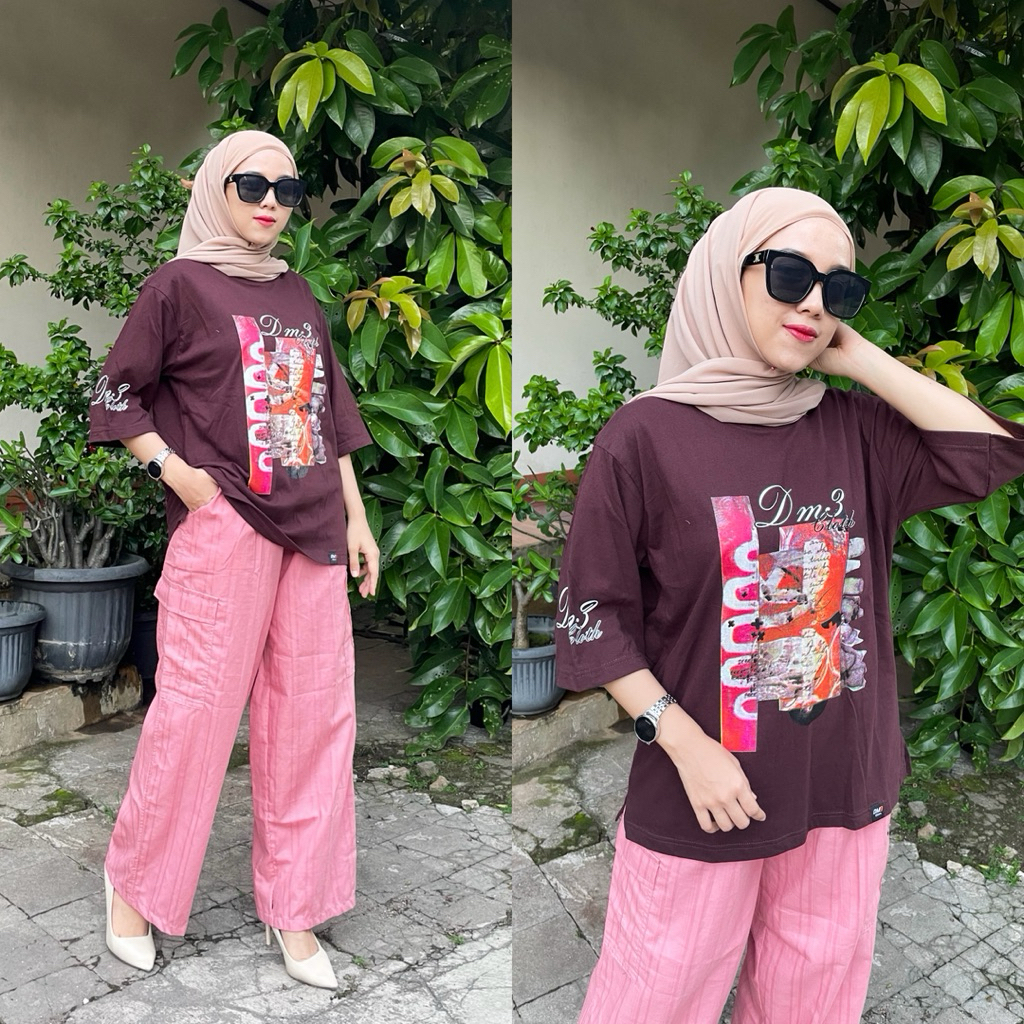SETCEL cargo one set premium | setcel fashion wanita kekinian