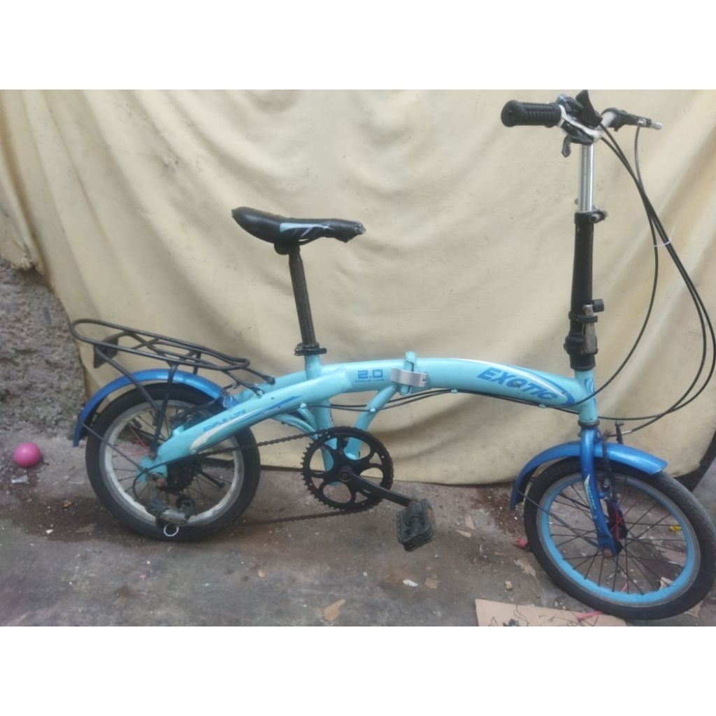 sepeda lipat exotic 16" second